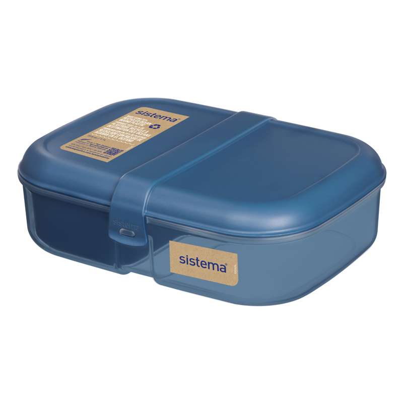 Sistema Ocean Bound Lunchbox en Drinkfles - Ribbon Lunch To Go - 1.1L - Mountain Blue