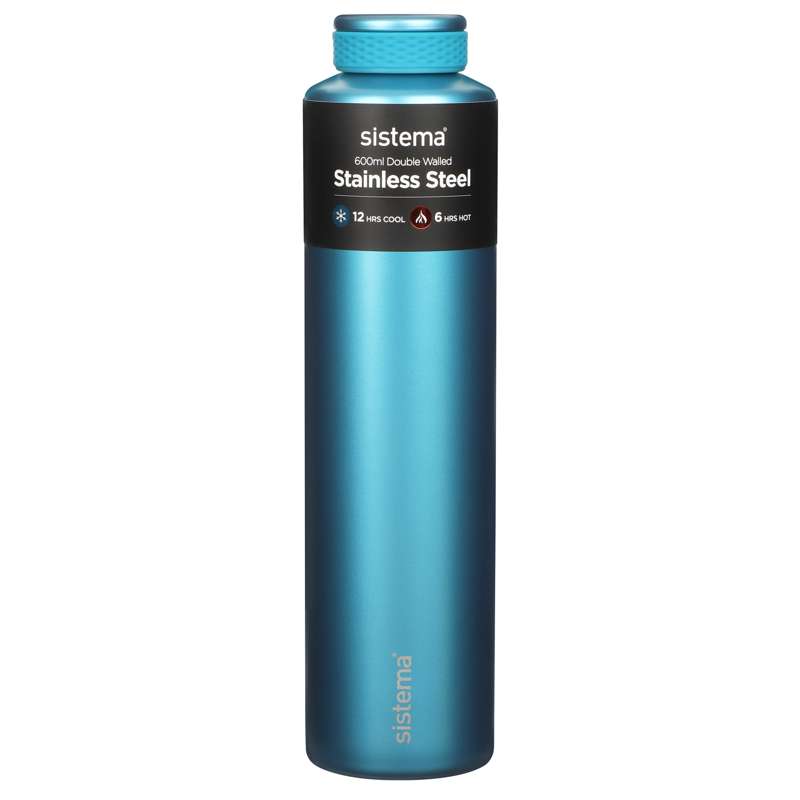 Sistema Thermofles - Roestvrij Staal - 600 ml - Teal