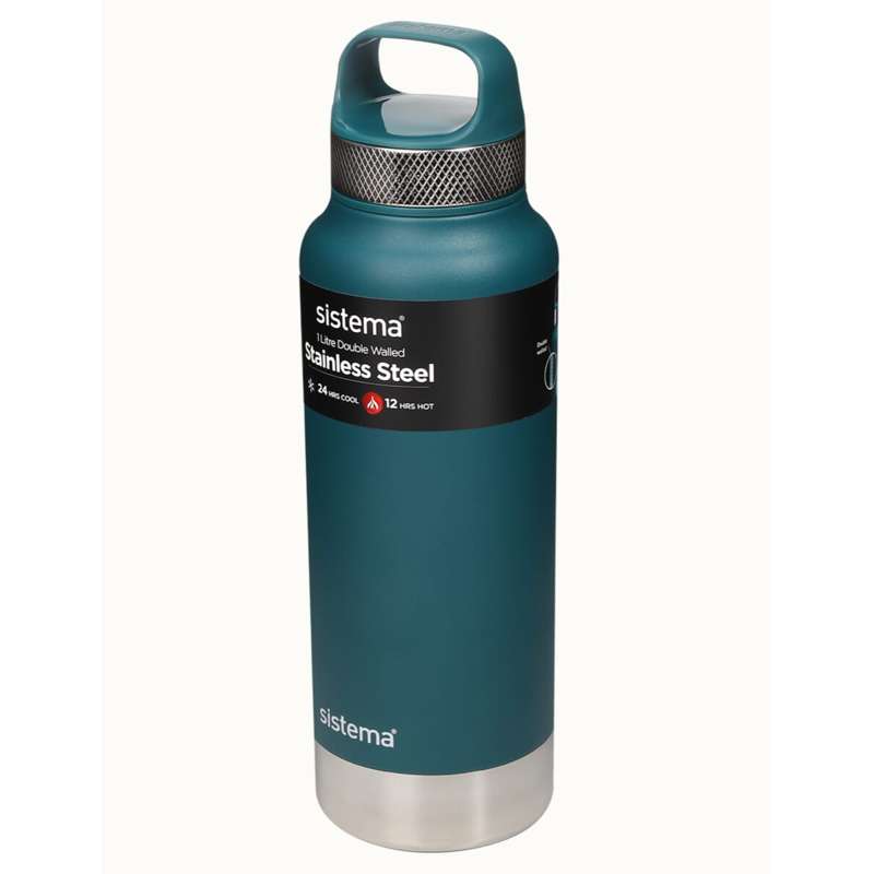 Sistema Thermofles - Roestvrij Staal - 1L - Diep Teal