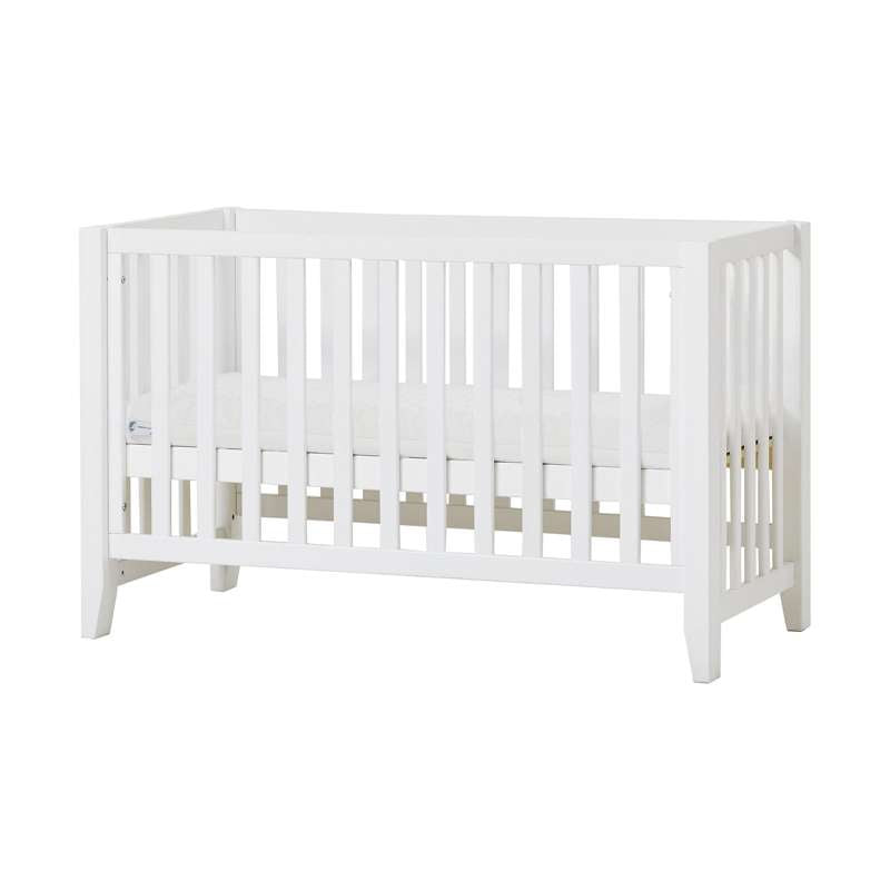 Hoppekids ANTON - Lit bébé avec matelas ECO Dream - 60x120 cm - Blanc