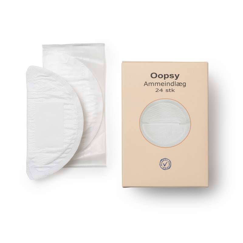 Oopsy Ultradunne Borstvoedingspads - Allergy Certified - 10 pakketten van 24 stuks.